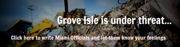 Demolition Grove Isle must write to officials